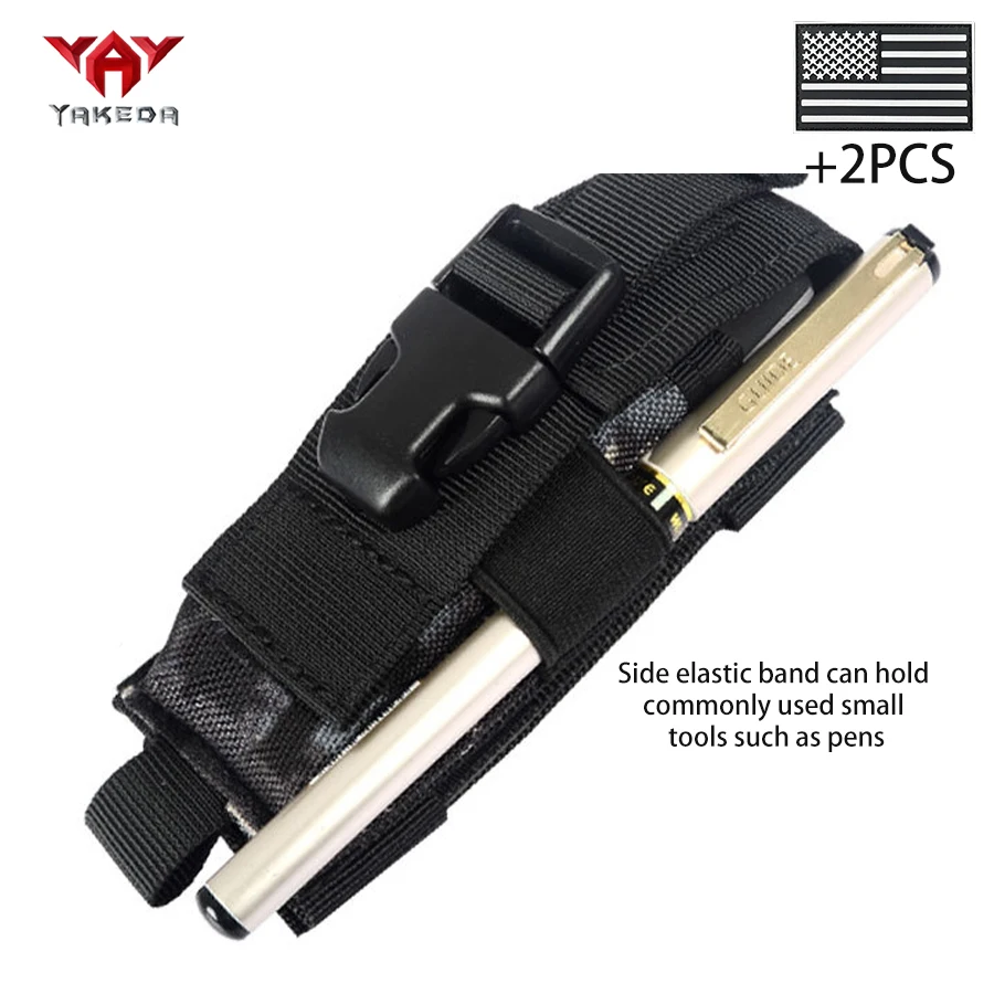 YAKEDA Funda de cuchillo nylon con hebilla liberación rápida - imagen 4