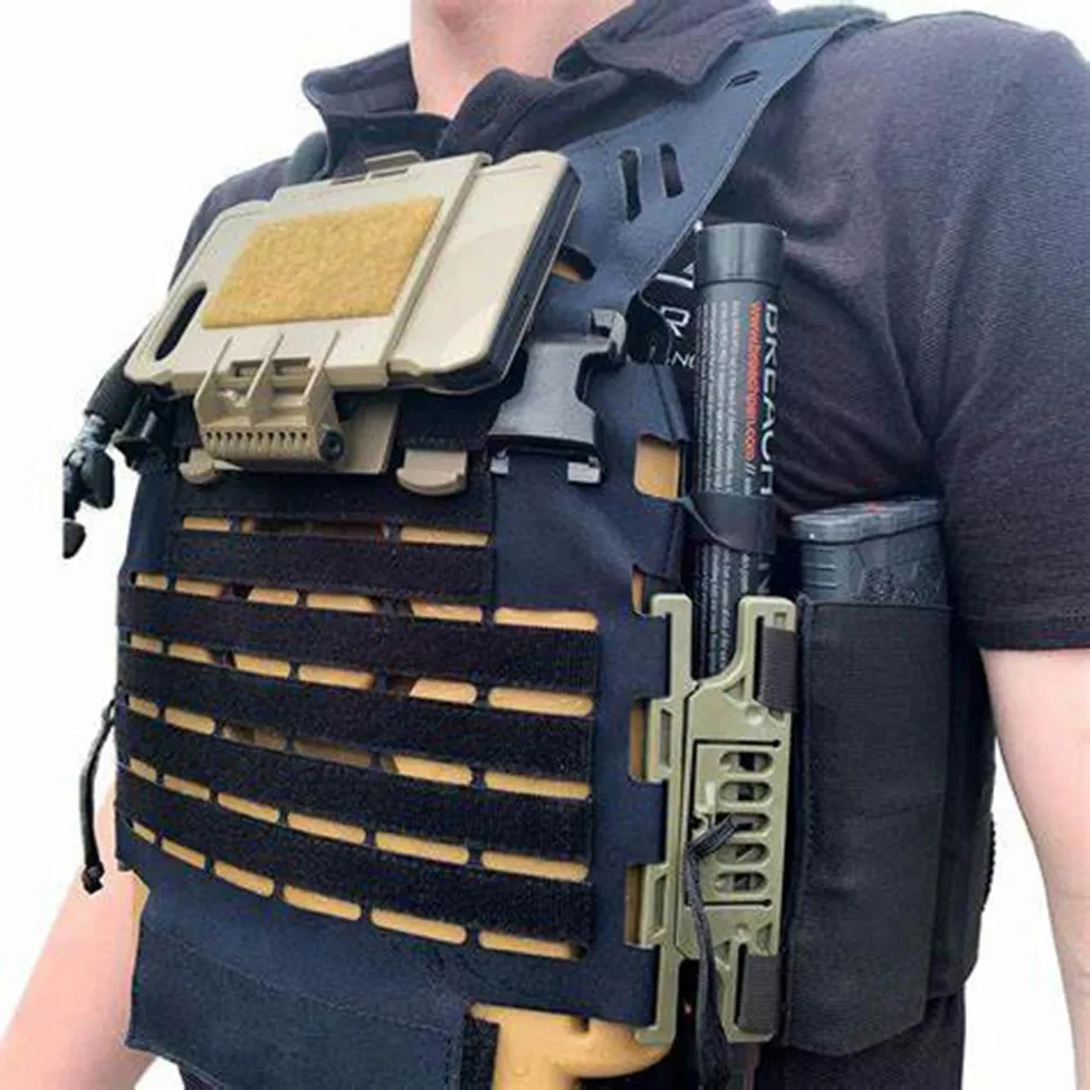 Chaleco táctico estilo QP con paneles delanteros