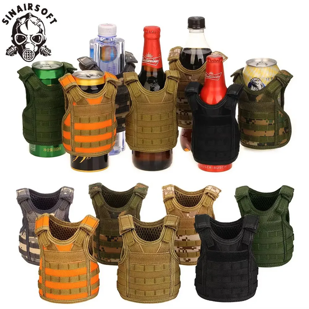 Chaleco táctico MOLLE porta-botellas – Enfriador bebidas Halloween - imagen 5