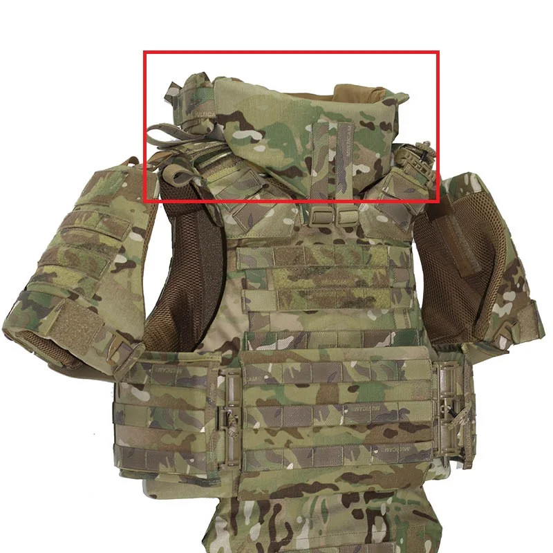 Protector de cuello táctico ajustable con liberación rápida - imagen 3