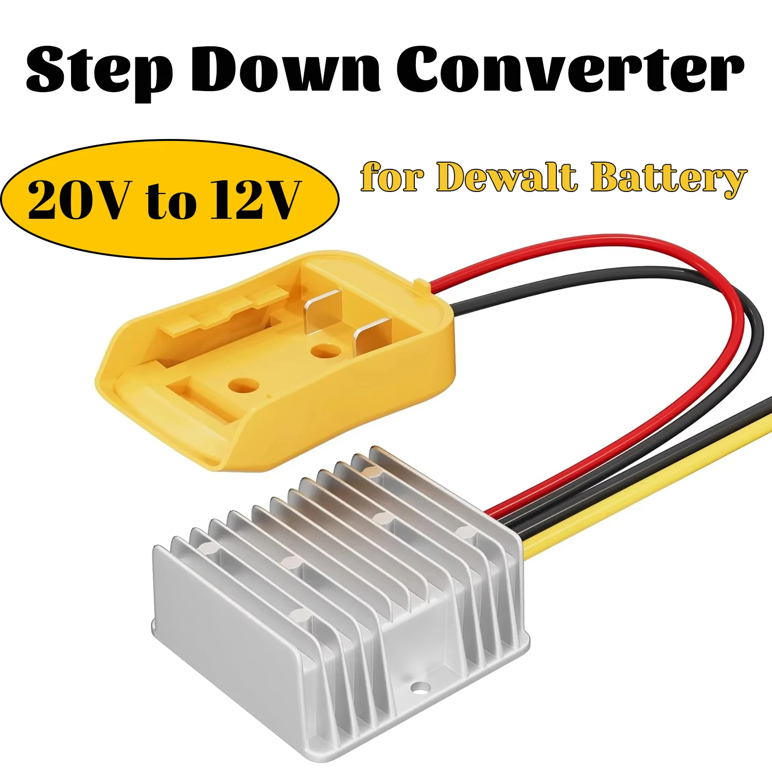 Dewalt MAX convertidor reductor de voltaje CC para batería - imagen 2