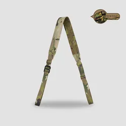 Correa de hombro táctica ajustable de doble cosido multiusos