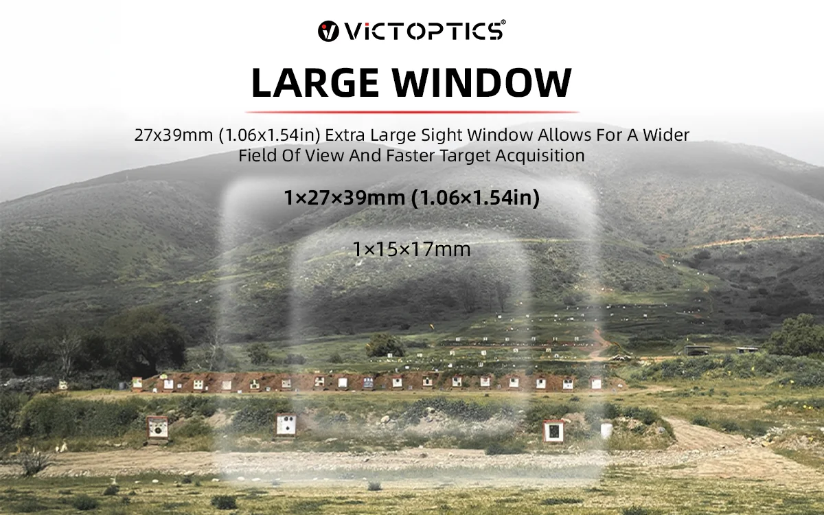 Mira VictOptics SRD 1x27x39 vista general