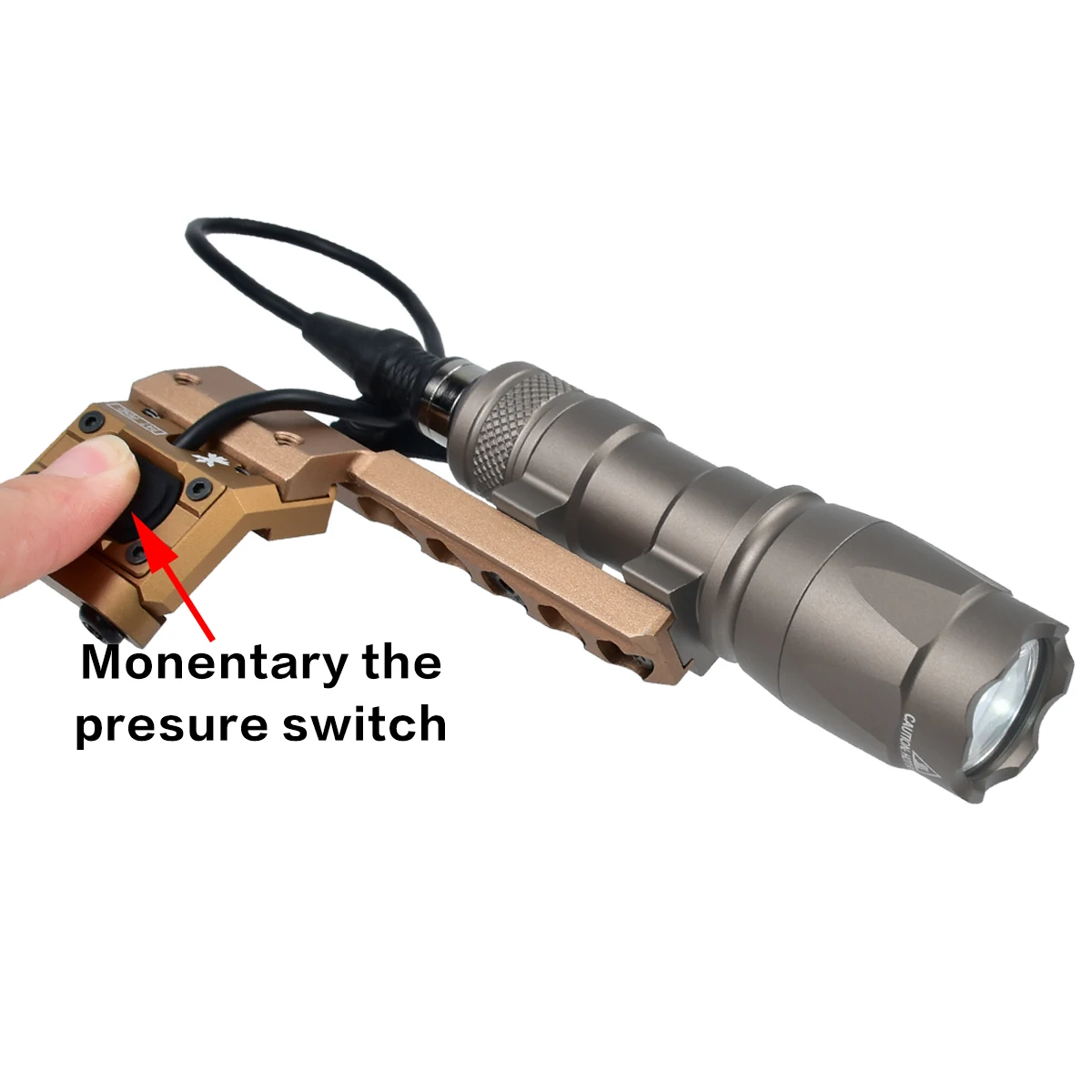 SureFire Linterna táctica M300C/M600C con interruptor UNITY y offset - imagen 2