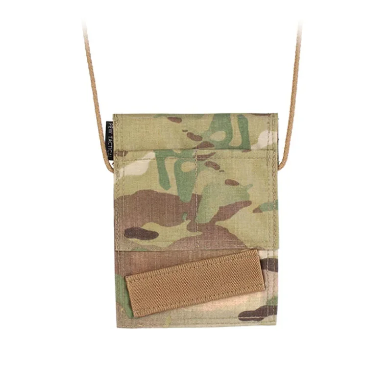 Porta documentos táctico camuflaje con cordón para cuello SS - imagen 4