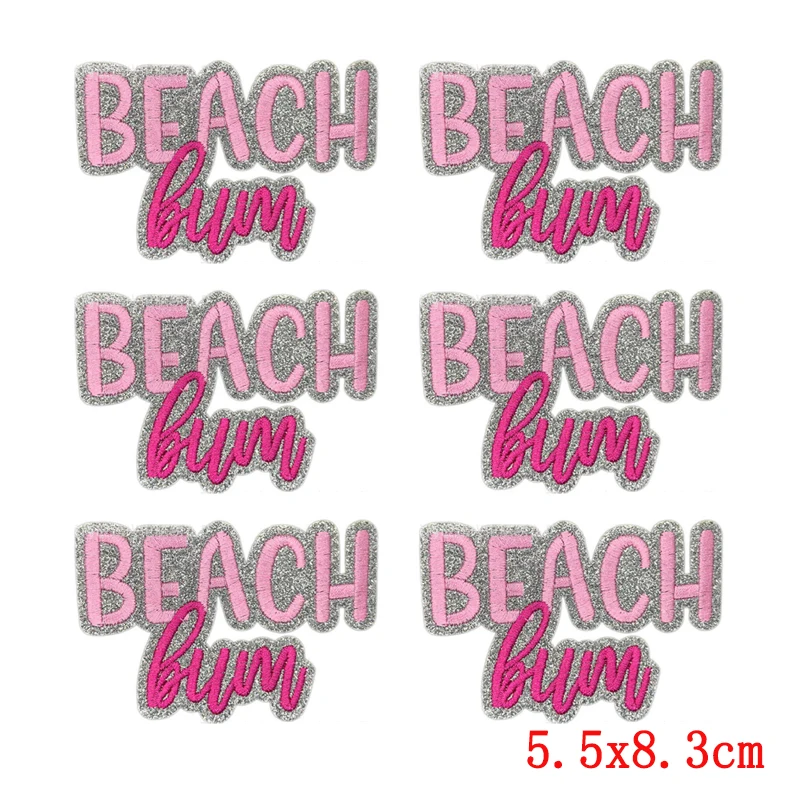 Parches termoadhesivos bordados letras y lemas estrella béisbol - imagen 5