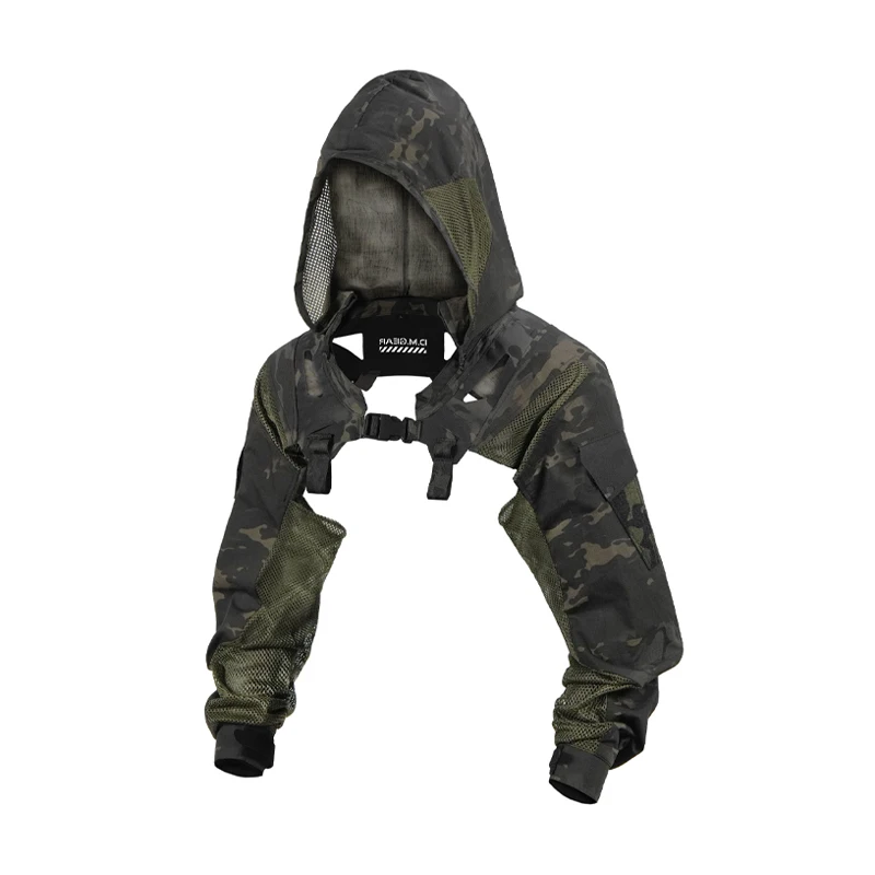 DMgear Abrigo táctico con capucha transpirable para aire libre - imagen 5