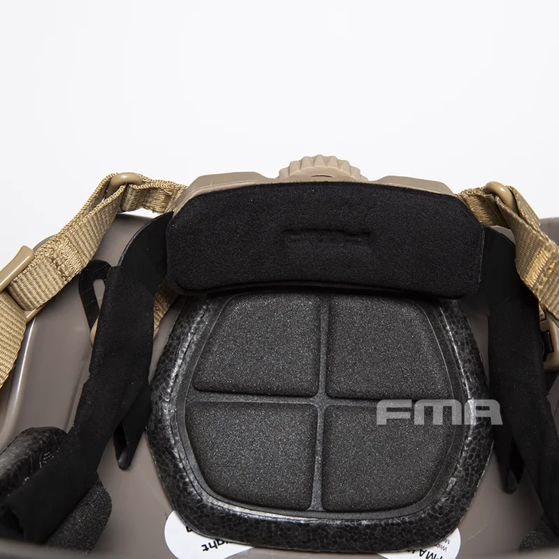 Vista lateral del casco FMA con diseño AOR2