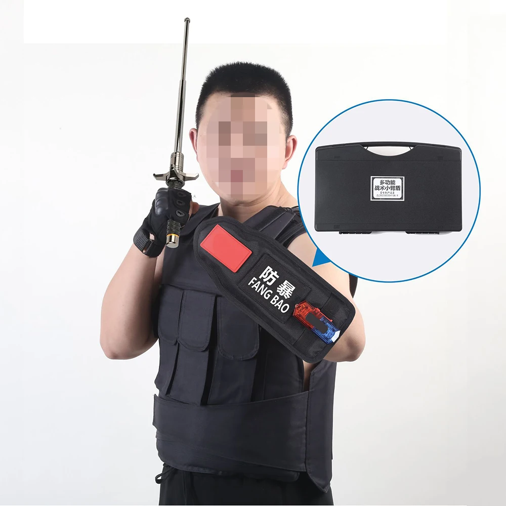 Escudo táctico de antebrazo acolchado para entrenamiento de tiro - imagen 5