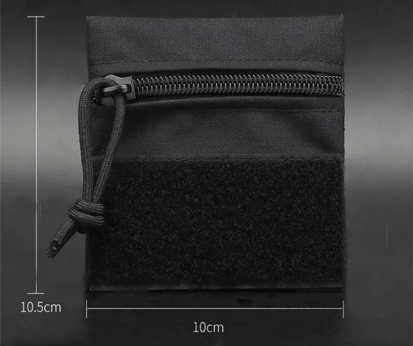 Bolso táctico de nailon vista frontal
