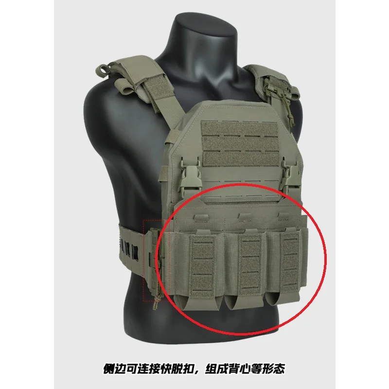 Panel frontal táctico elástico anti-infrarrojos para rifle - imagen 3