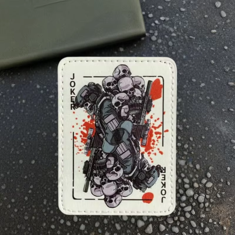 Parche listo para pegar o sujetar con velcro