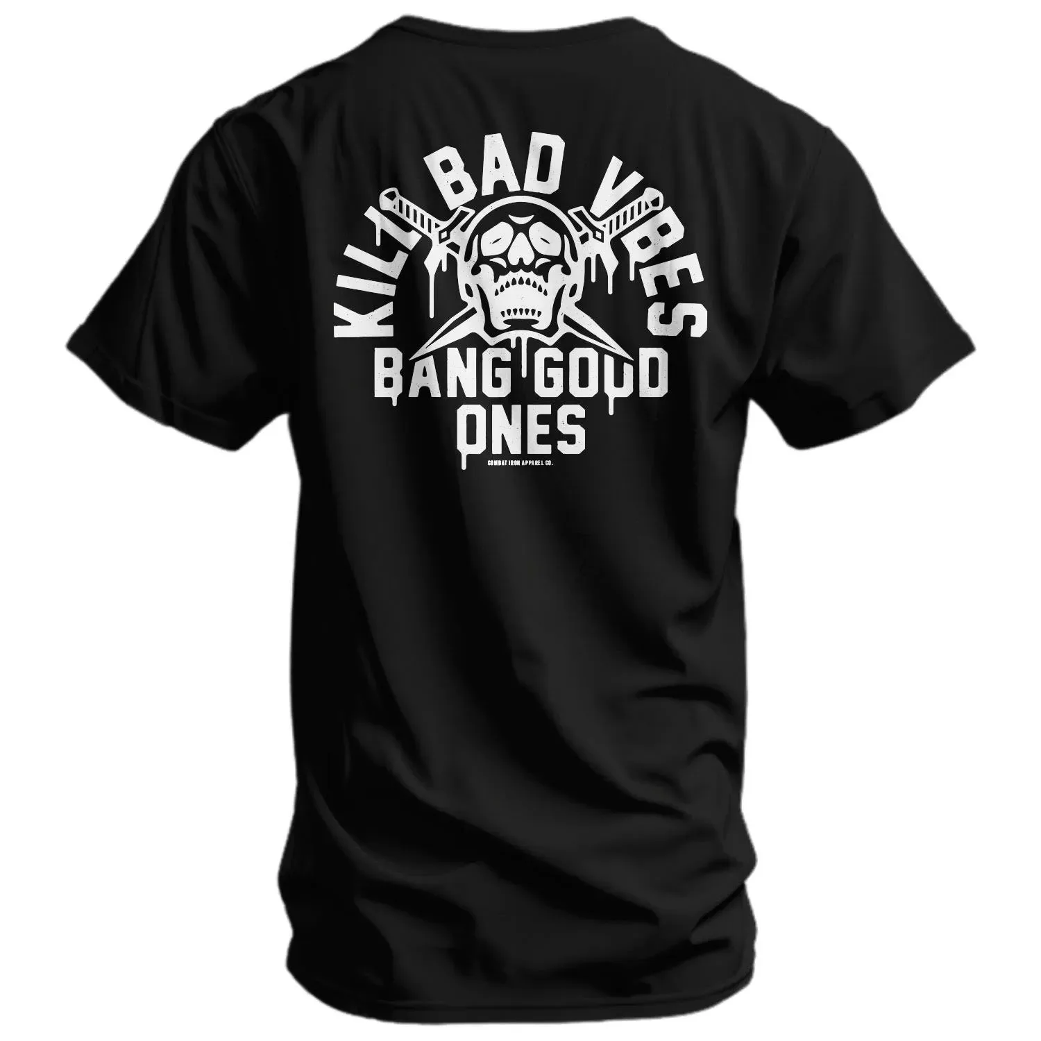 Camiseta táctica hombre Bang Good Ones Skull de combate, algodón - imagen 2