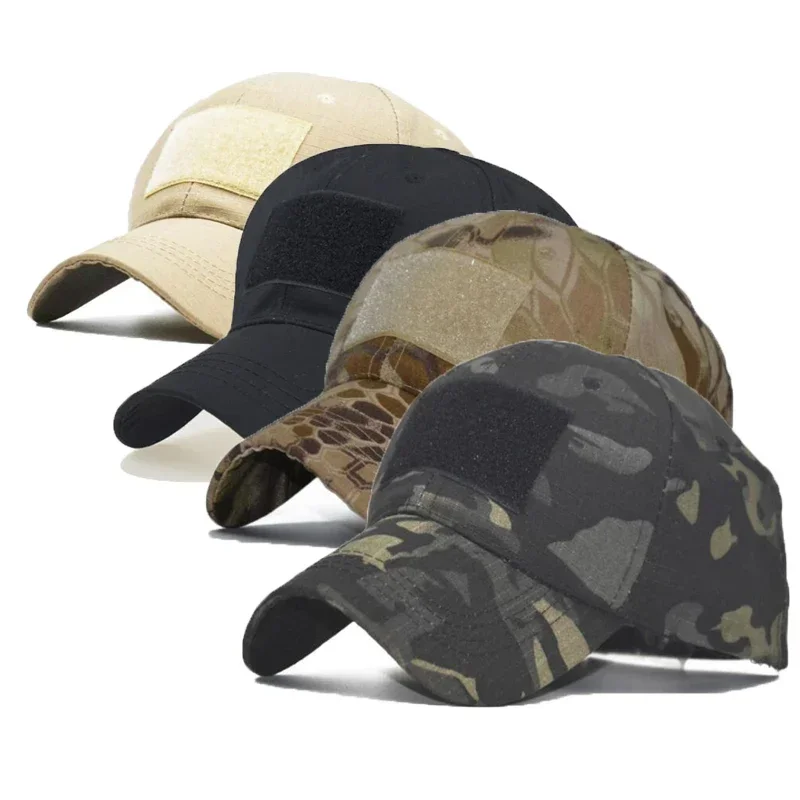 Gorra táctica camuflaje ajustable para paintball y al aire libre - imagen 3