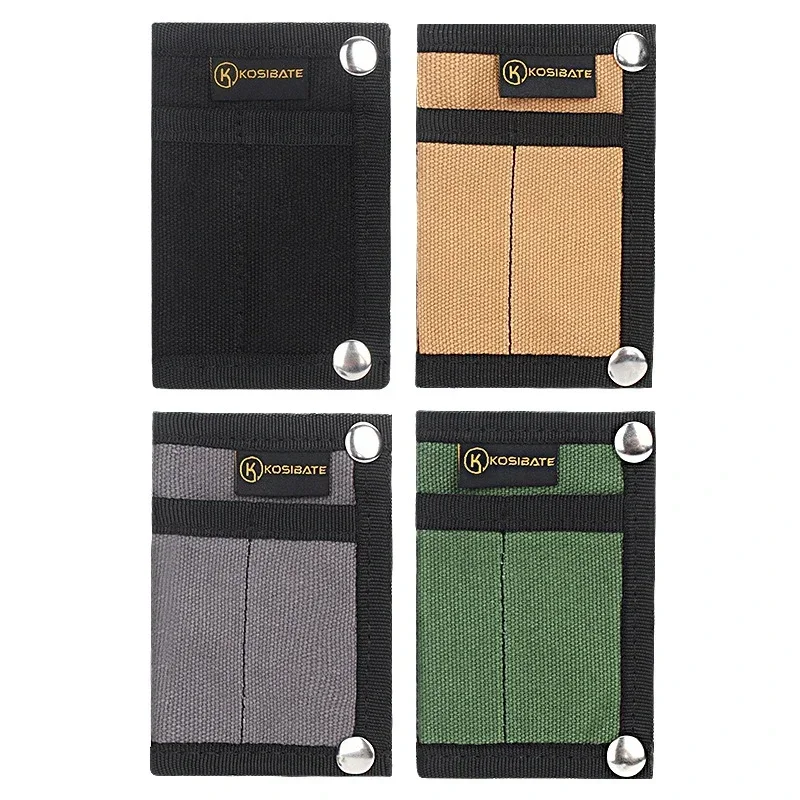 Monedero táctico EDC plegable para exteriores, clip tarjetas - imagen 4