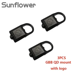 Adaptador QD táctico de liberación rápida para correa rifle, Picatinny