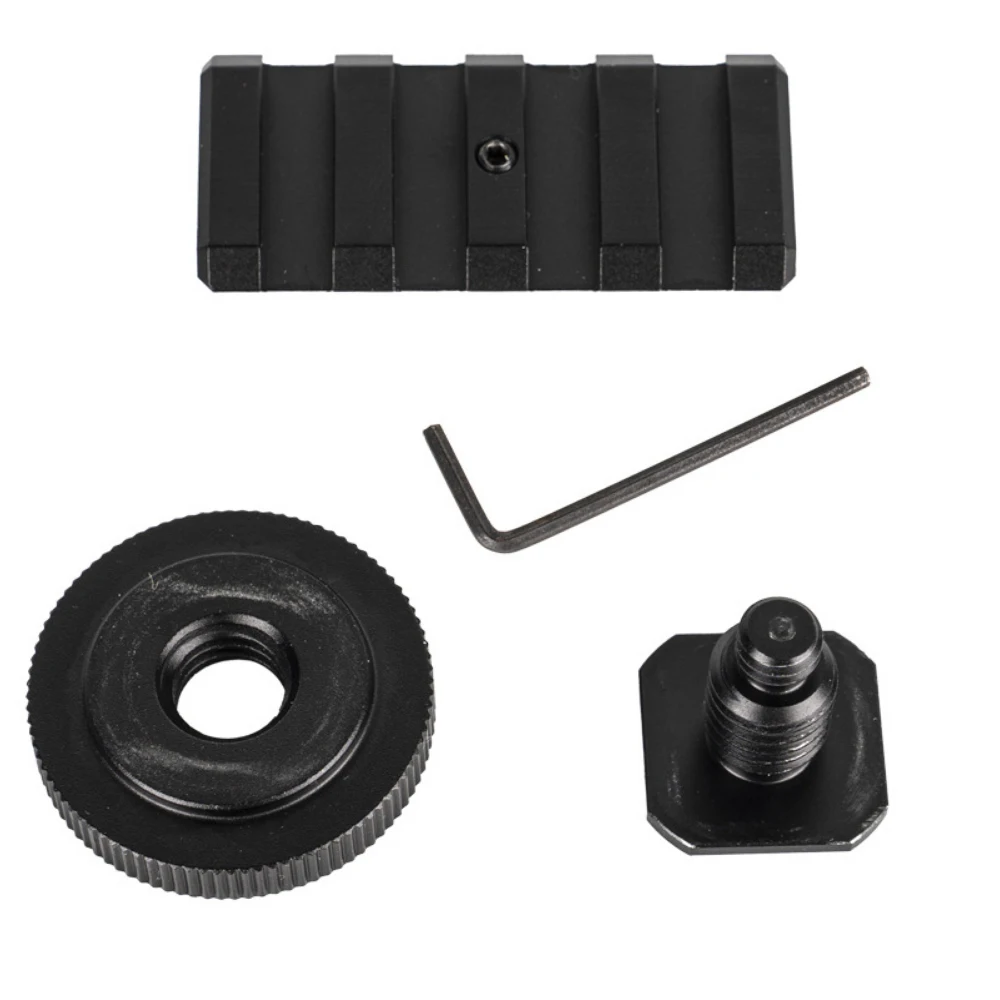Adaptador Zapata Caliente a Riel Picatinny para Punto Rojo y DSLR - imagen 5