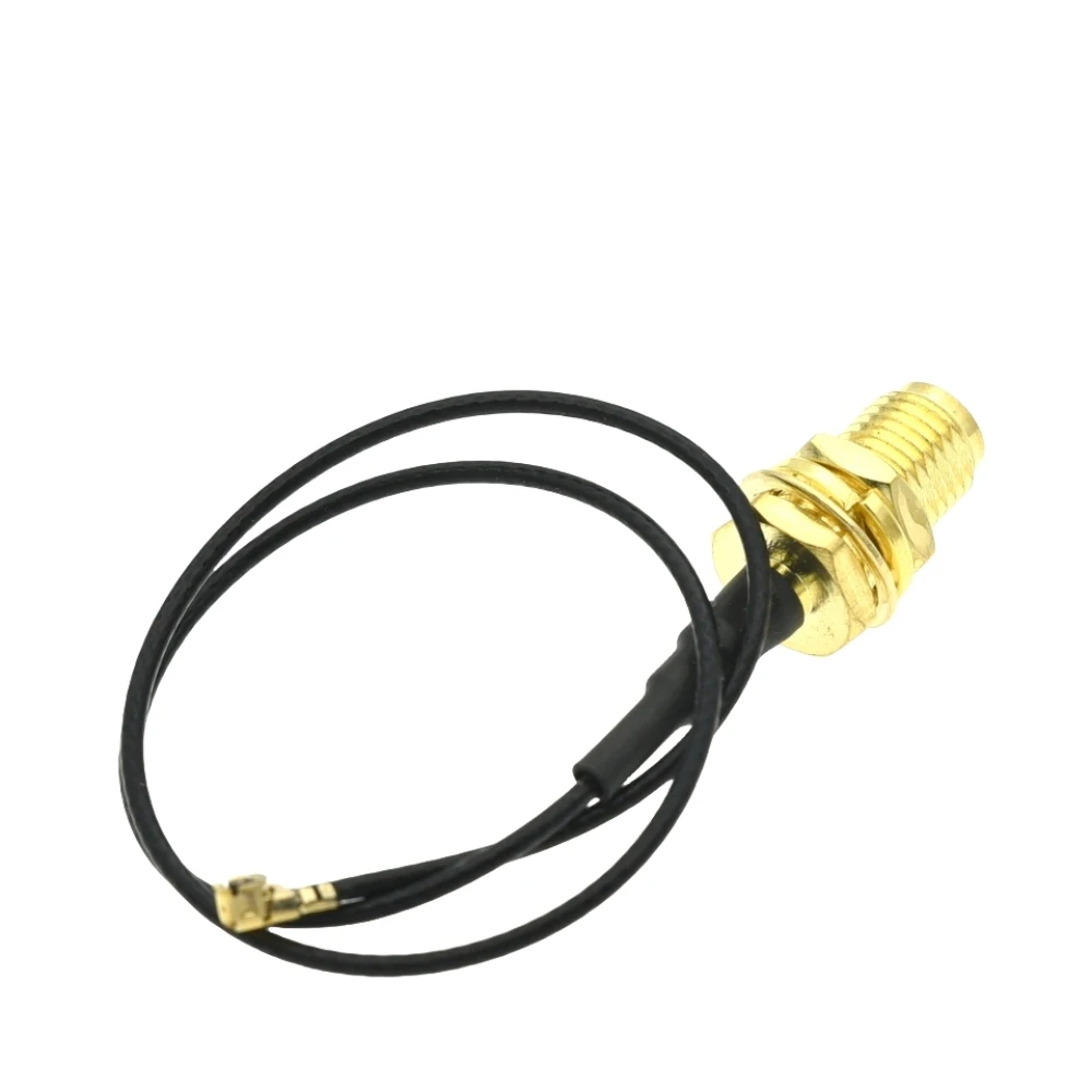 Antena WiFi con cable U.FL a SMA macho flexible - imagen 2