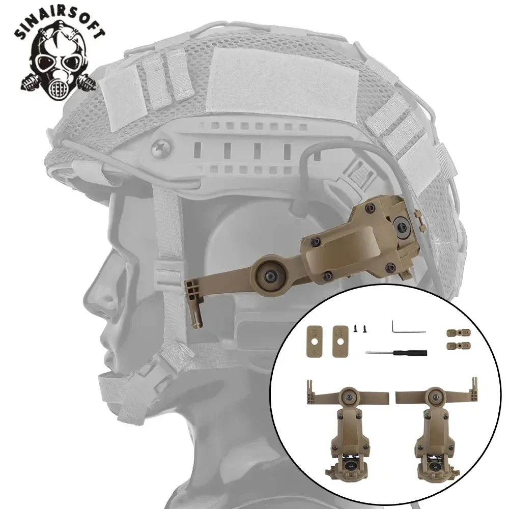 Adaptador de riel ARC para auriculares Comtac II en casco FAST - imagen 5
