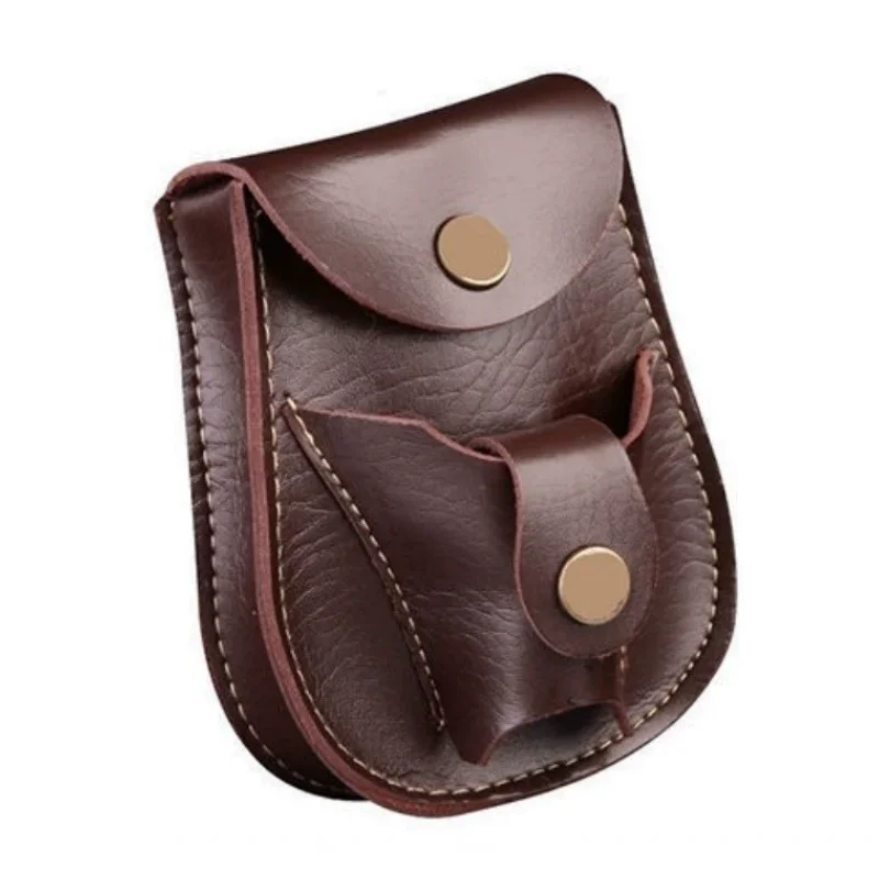 Funda cuero magnética para tirachinas – Riñonera táctica bolas acero - imagen 3
