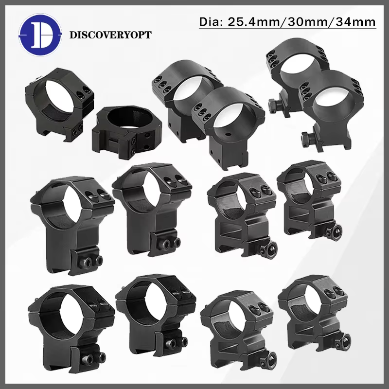 Discovery 1 montura visor rail cola de milano – Bajo perfil para caza - imagen 2