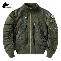 Bomber MA1: Chaqueta piloto militar hombre táctica