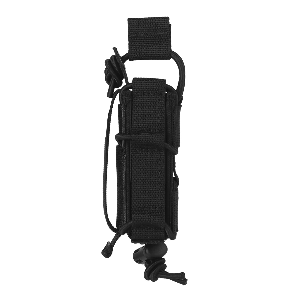 Bolsa táctica MOLLE para cargador de pistola, linterna y cuchillos - imagen 3