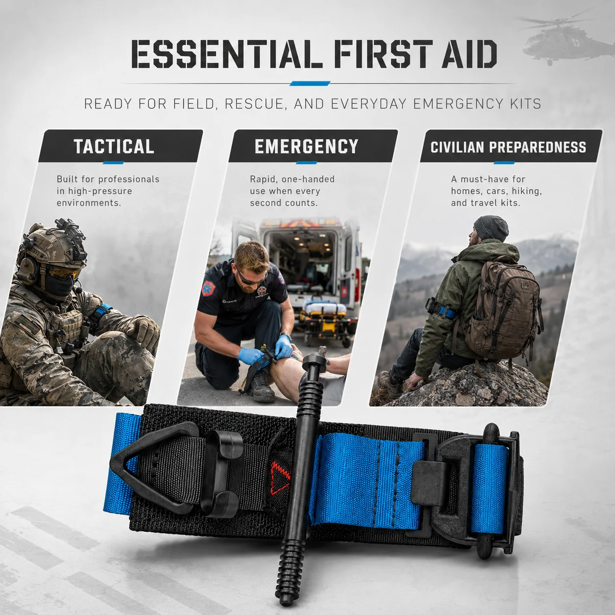 SOF Gen 5 Torniquete táctico para control de hemorragias - imagen 3