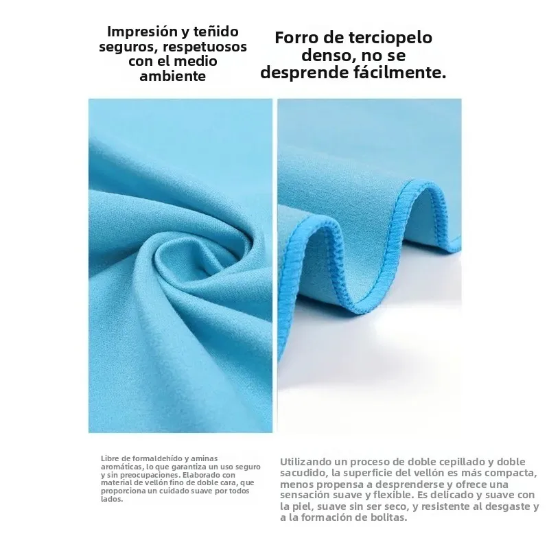 Toalla deportiva microfibra doble cara secado rápido para yoga - imagen 4