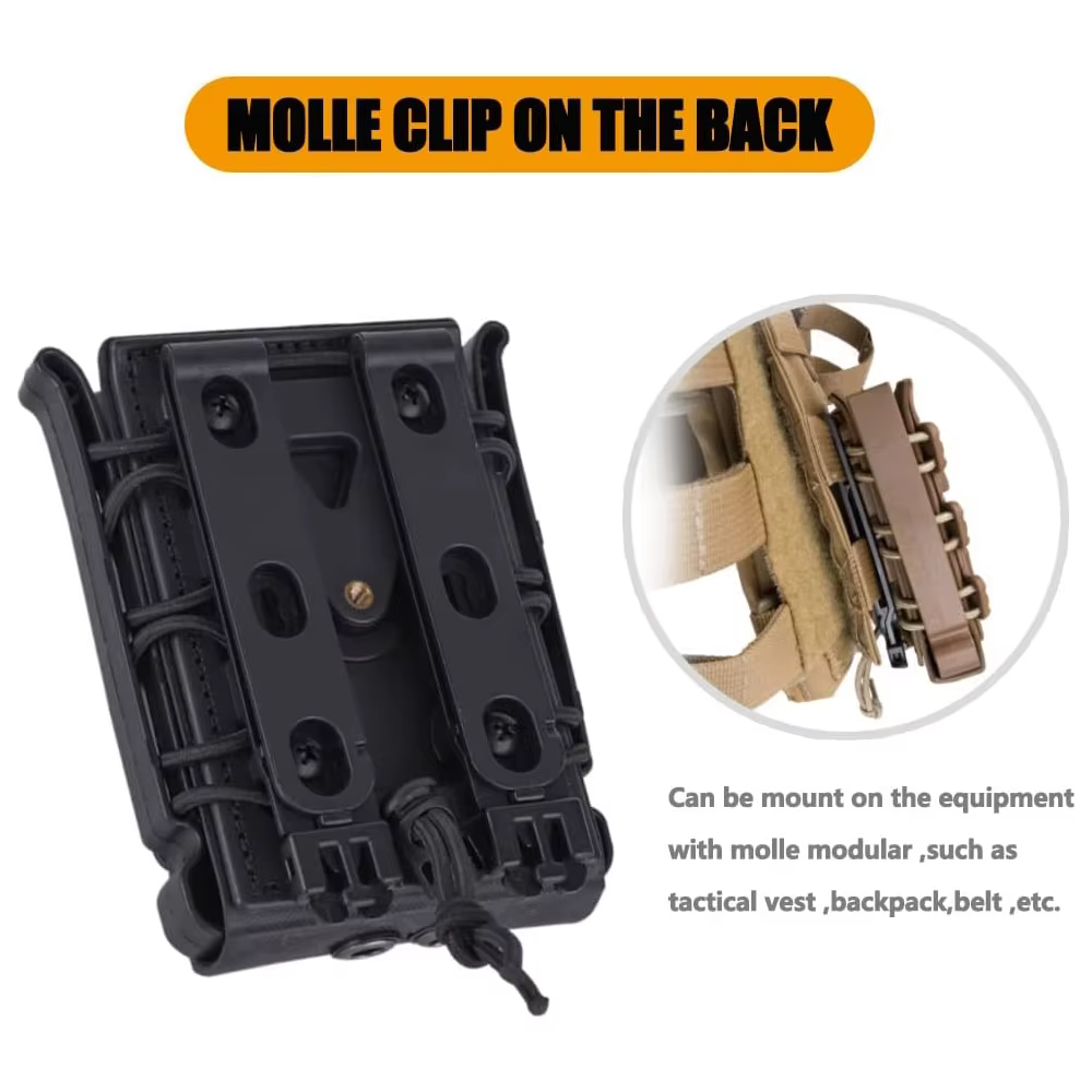 Bolsa MOLLE para cargadores AR15 5.56/7.62/9mm Scorpion Fast Mag - imagen 2