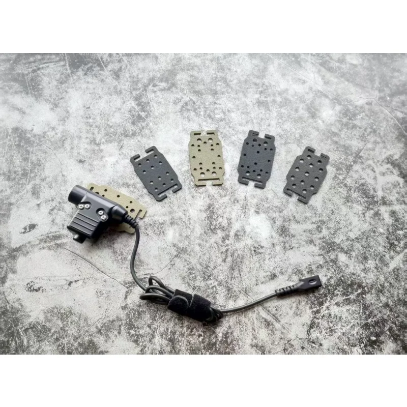 Chaleco táctico con placa fija para PTT en pecho - imagen 3