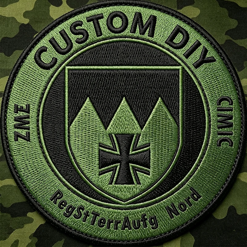 Parche bordado termoadhesivo personalizado para logotipo, hazlo - imagen 5