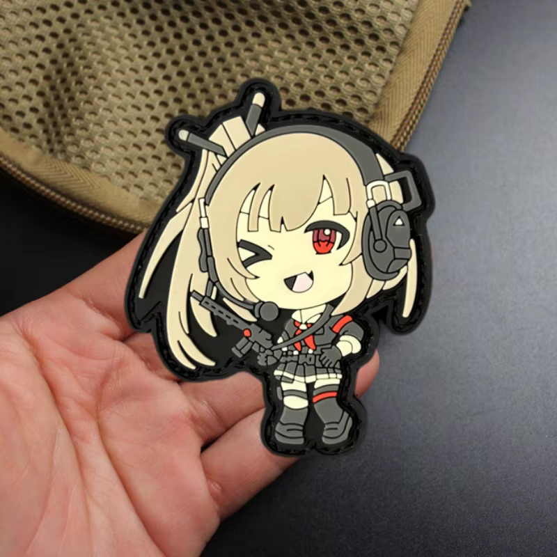 Parche táctico PVC 3D con gancho – Insignia militar para mochila - imagen 2