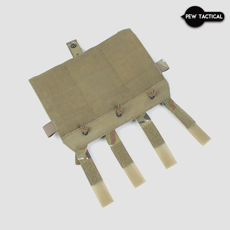 Bolsa triple cargadores 5.56 MOLLE Pew Tactical – Solapa elástica - imagen 3