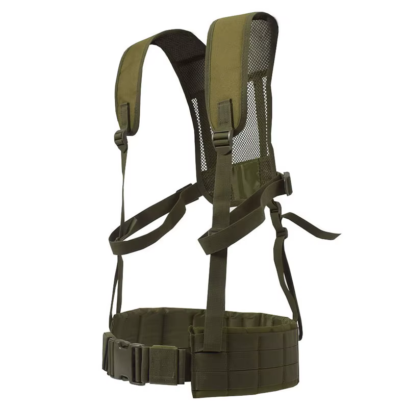 Chaleco táctico MOLLE acolchado de combate – Airsoft y paintball - imagen 4