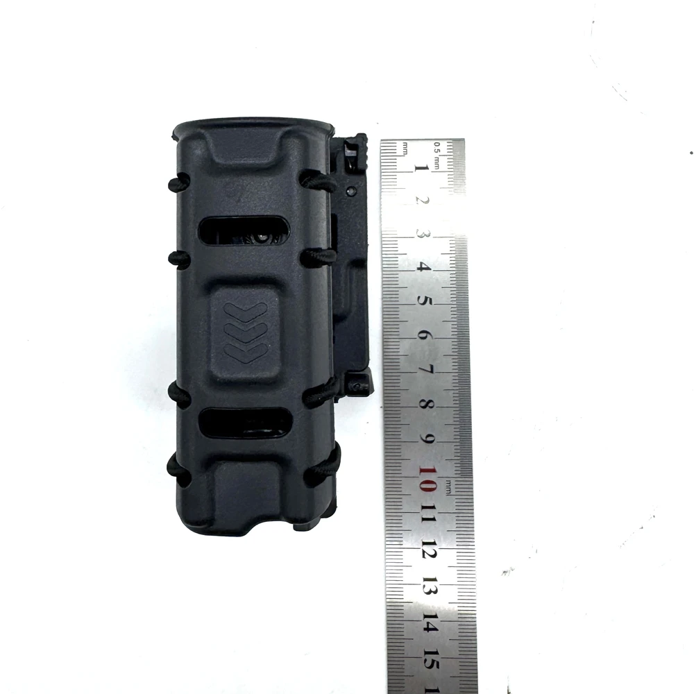 Funda táctica para linterna MOLLE con clip de cinturón y giro - imagen 3