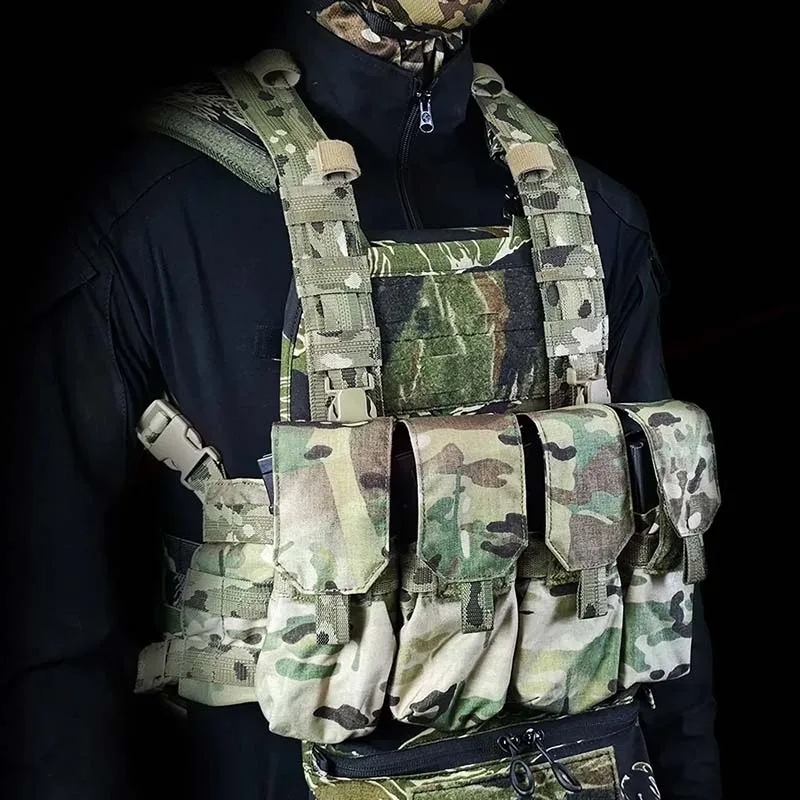 OR Style arnés táctico ligero con bolsillos para cargadores MOLLE - imagen 2