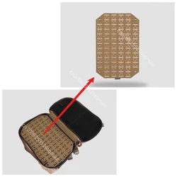 Mochila táctica médica Delta con tablero organizador y goma intermedia