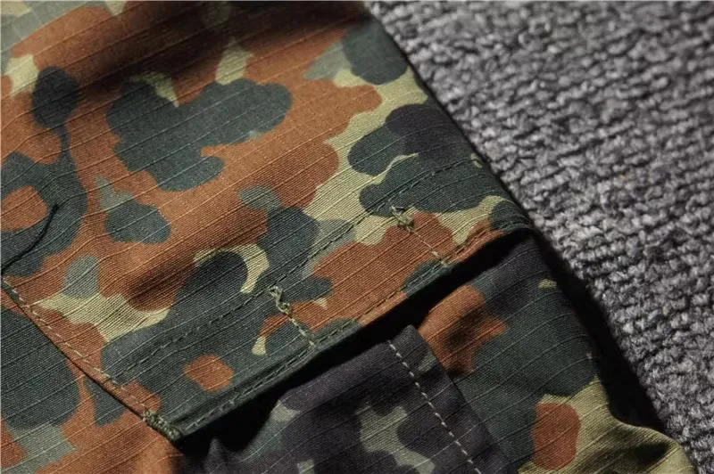 Tela y textura del traje táctico GSG9 Flecktarn