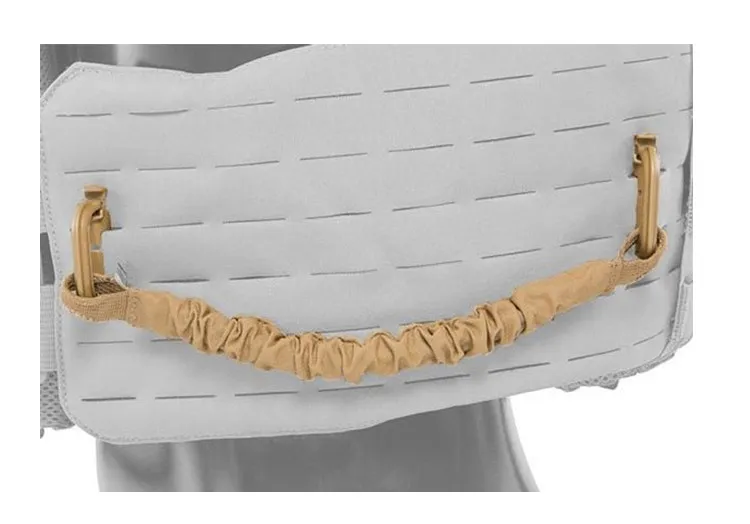 Cinturón de caza con anillo y hebilla fijos