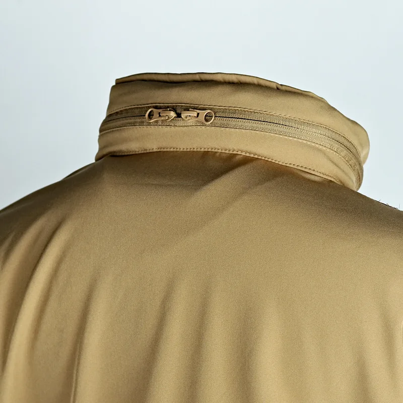 Chaqueta Soft Shell táctica impermeable con capucha, cortavientos - imagen 4