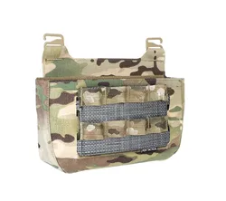 PEW Panel táctico MOLLE con solapa frontal DOPE airsoft