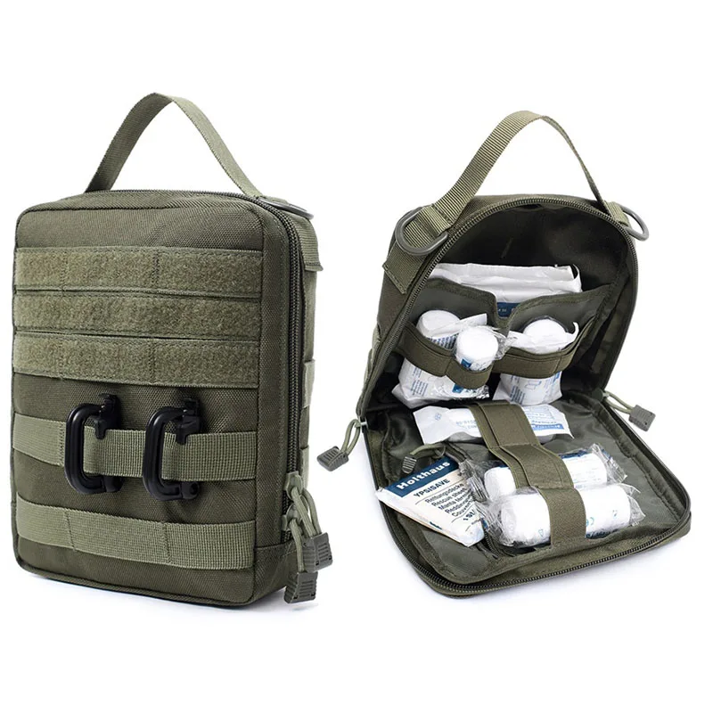 Bolsa táctica MOLLE EDC para botiquín primeros auxilios emergencia - imagen 3