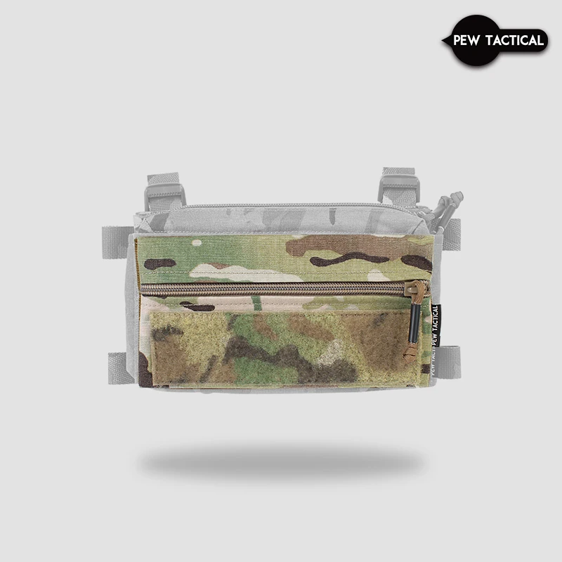 Ríg táctico de pecho Pew V3 con bolsillos MOLLE para airsoft - imagen 4