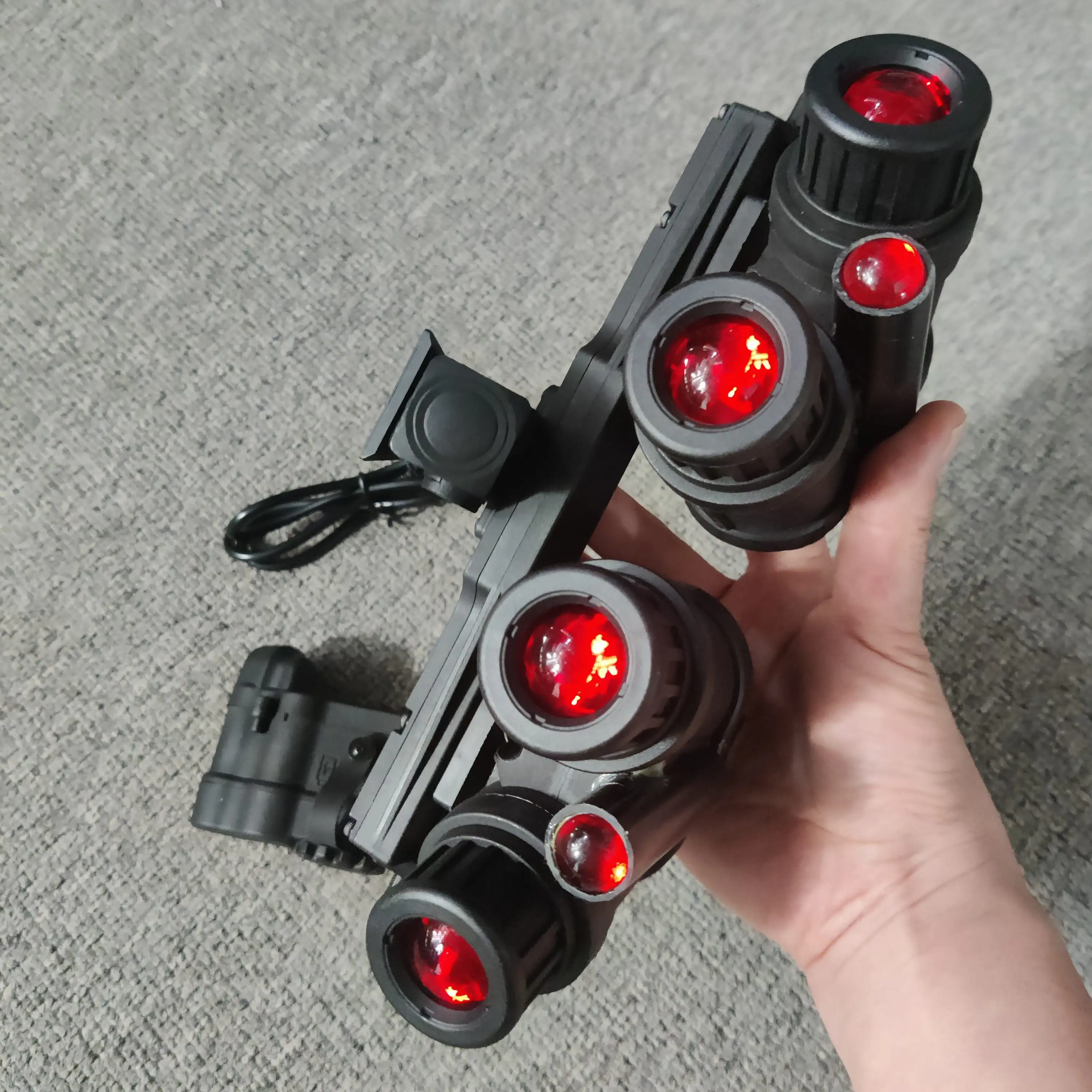 Configuración táctica tipo airsoft