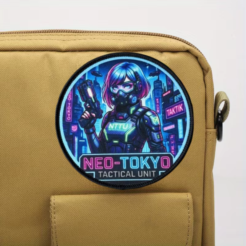 Parche militar anime con gancho y bucle para gorra o mochila - imagen 5