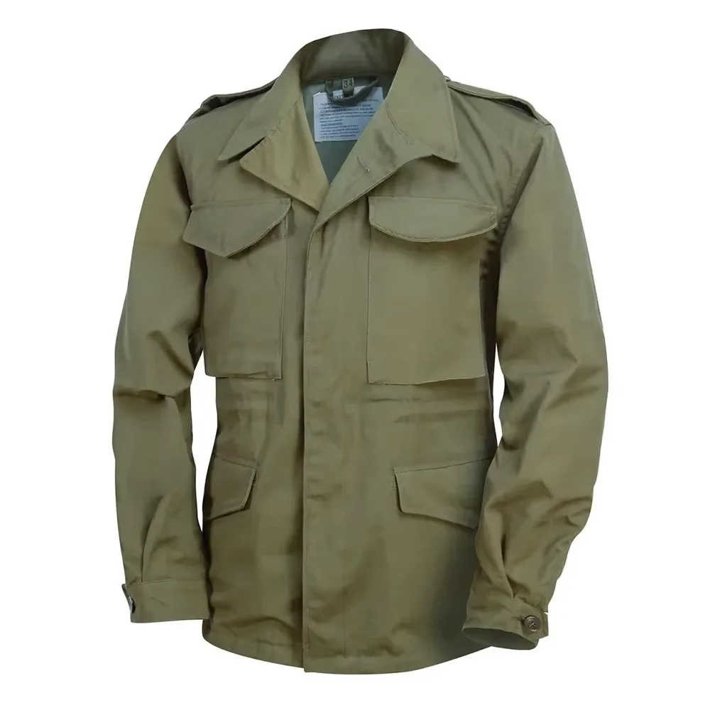 Chaqueta M43 Cortavientos Estilo Militar para Hombre