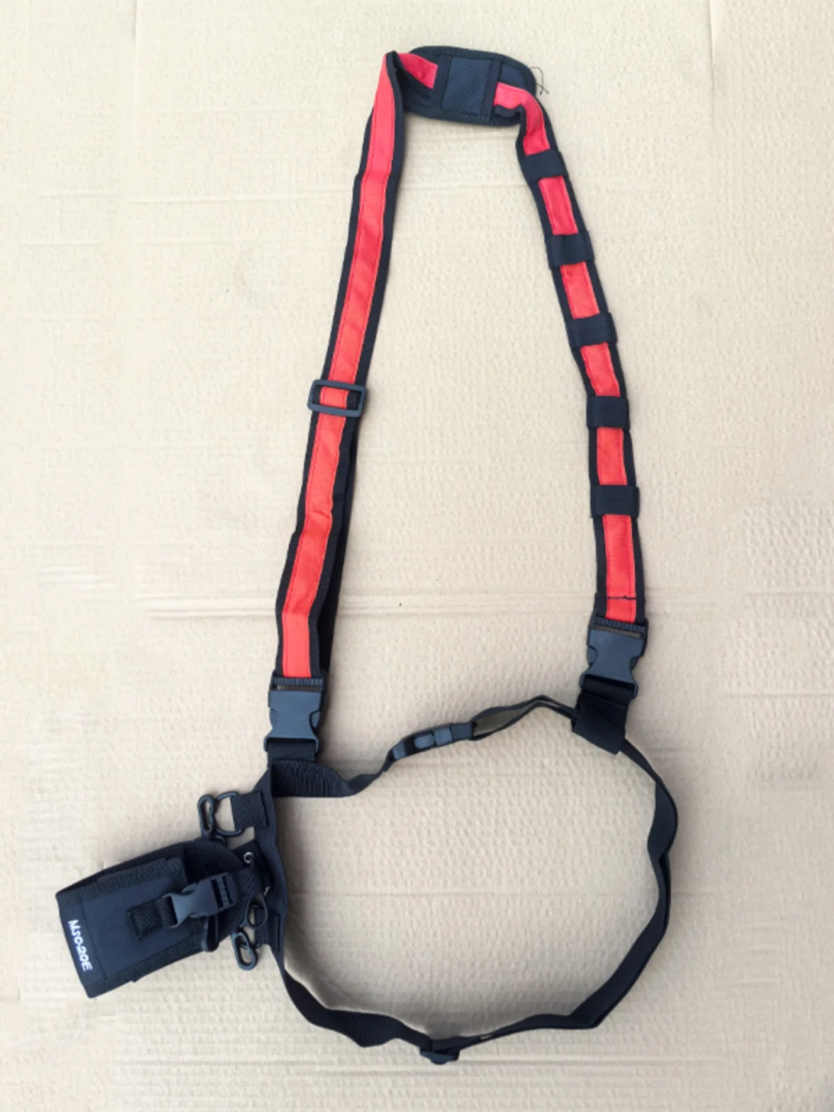 Correa táctica para walkie talkie con fijación al hombro rescate - imagen 3