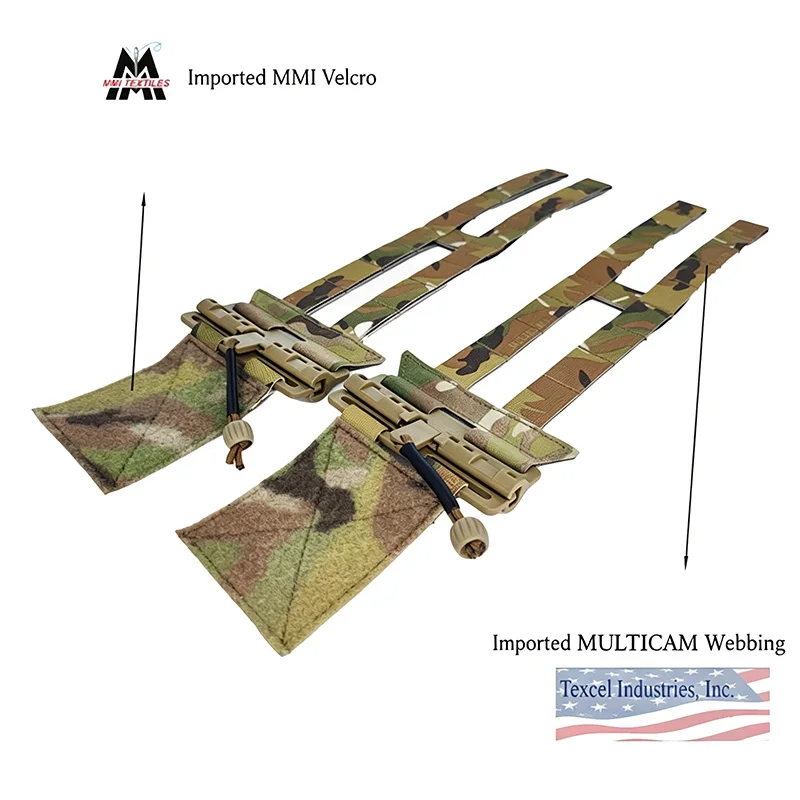 JPC XPC cinturón táctico MOLLE con correas y hebillas rápido - imagen 3