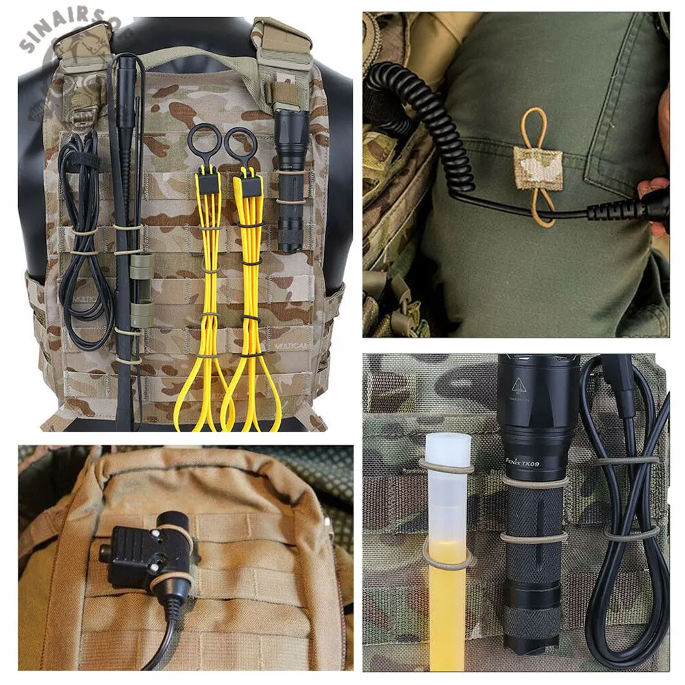 Accesorio de retención para antenas y tubos
